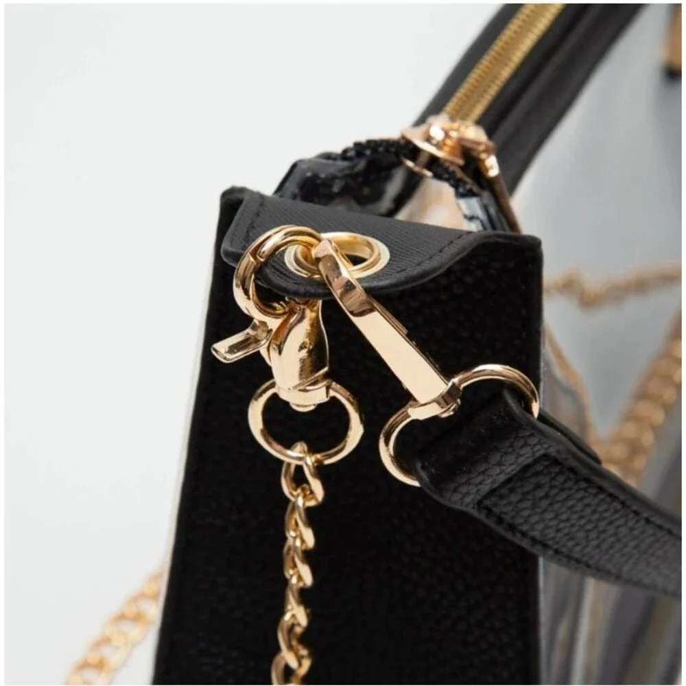 Unbranded clear satchel